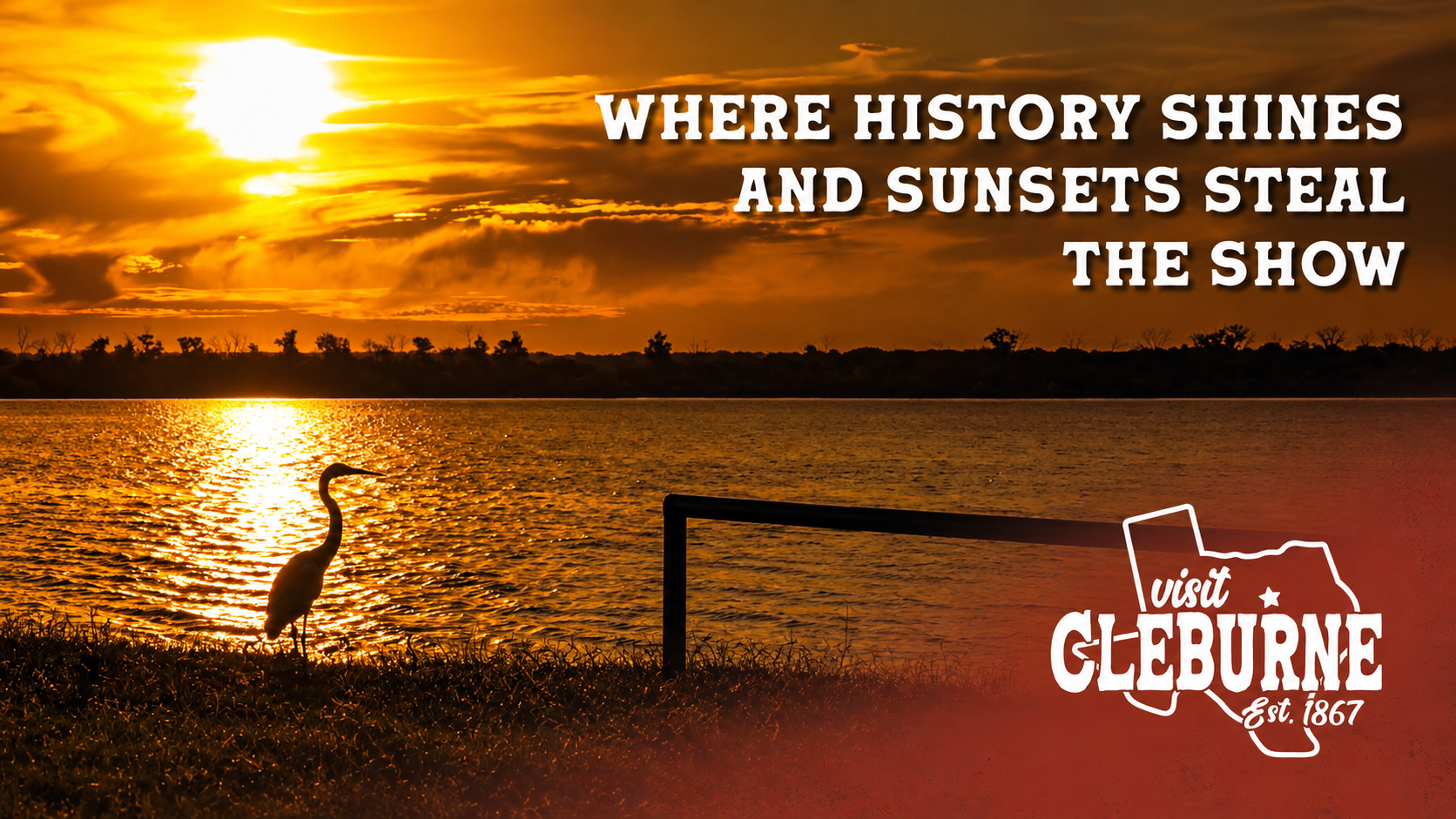 Visit Cleburne fall tourism campaign